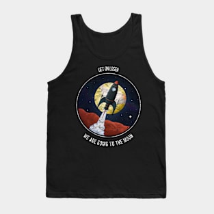 Get on Loser LUNC Distressed Tank Top